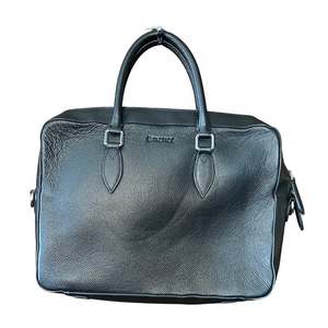Tactica Concealed Carry Black Leather Laptop Bag Leather
